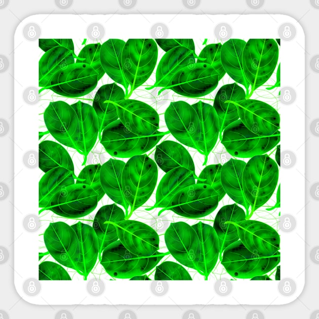 Foliage seamless pattern Sticker by stefy